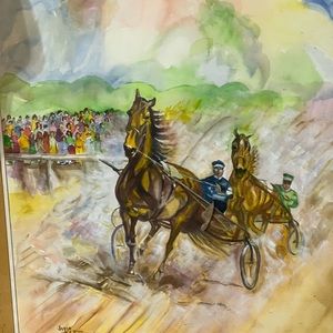 Beautifully done horse painting.